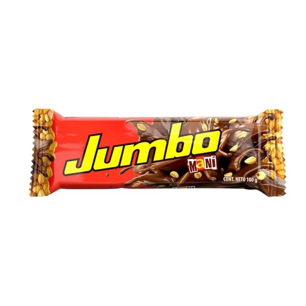 Chocolatina Jumbo Maní 100 gr