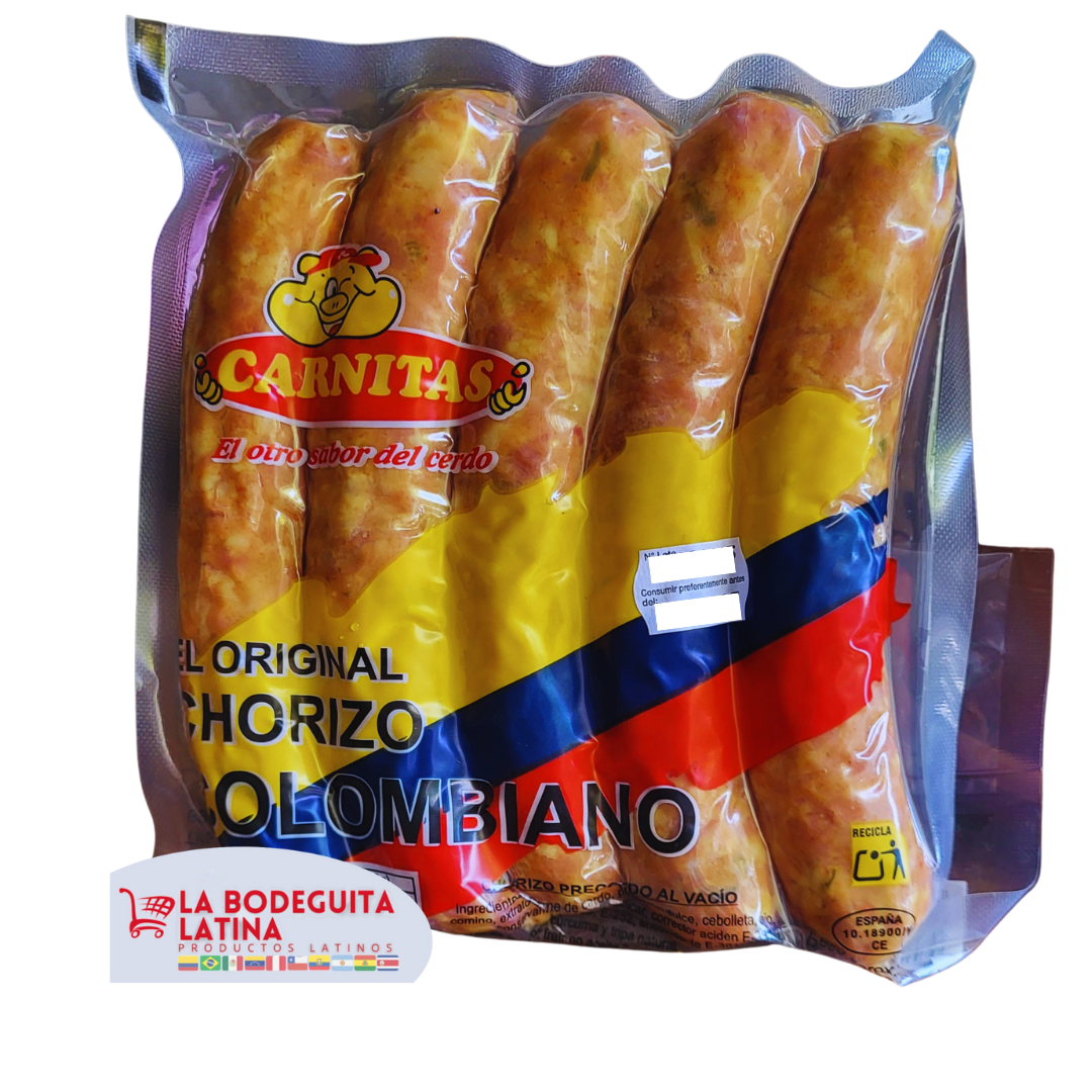 Chorizo Colombiano de cerdo 5 unidades (500g)