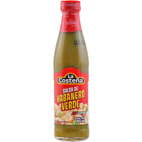 Salsa de Habanero verde 145 ml la costena