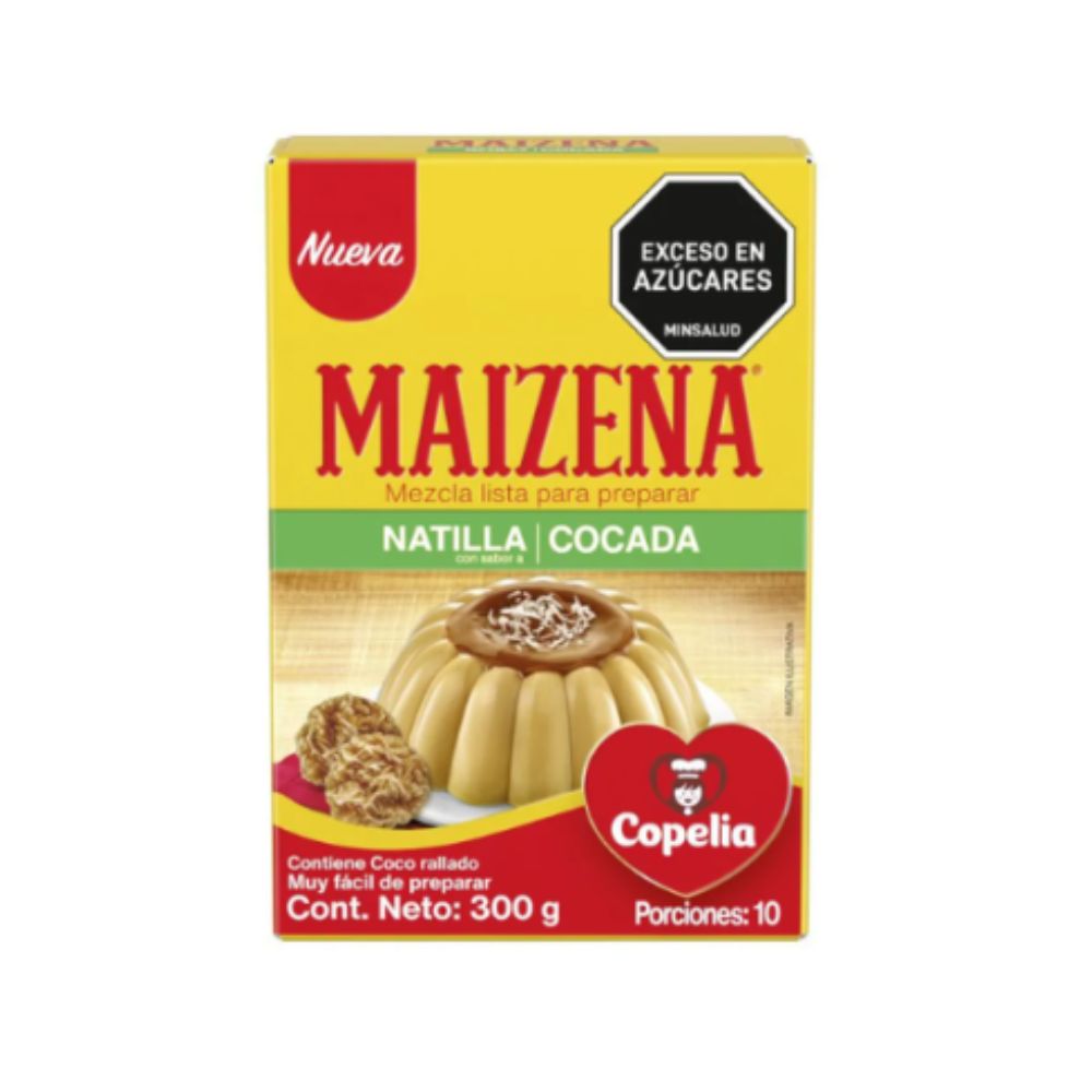 Natilla cocada Maizena