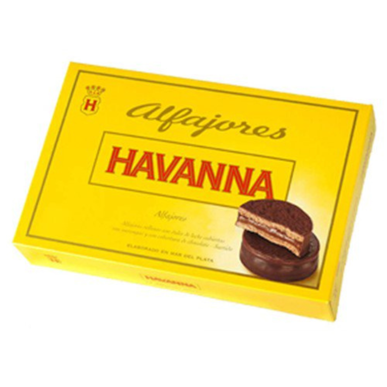 Alfajores Habanna Chocolate 12 Unid La Bodeguita Latina