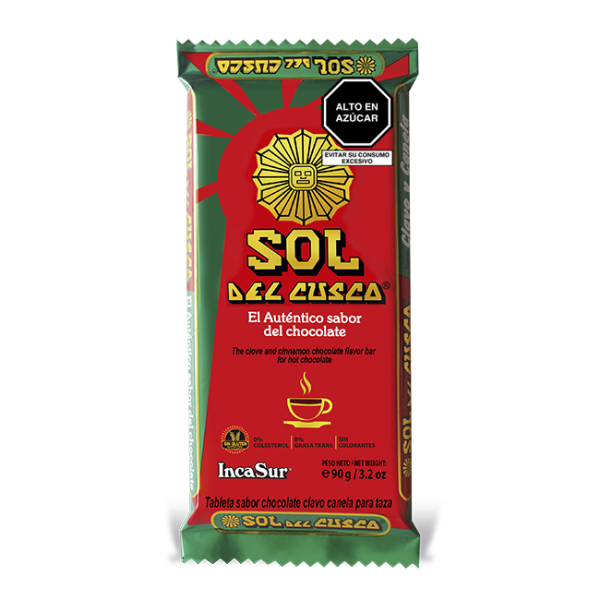 Chocolate SOL del cusco 90 gr