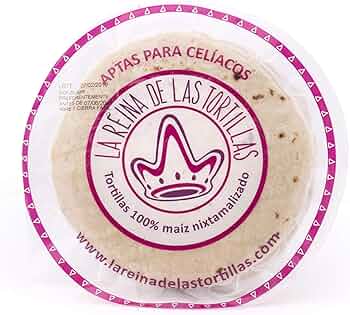 Tortillas de maíz blanco 12 cm