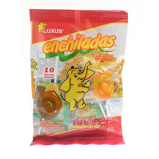 Paletas Enchiladas Bolsa 10O gr