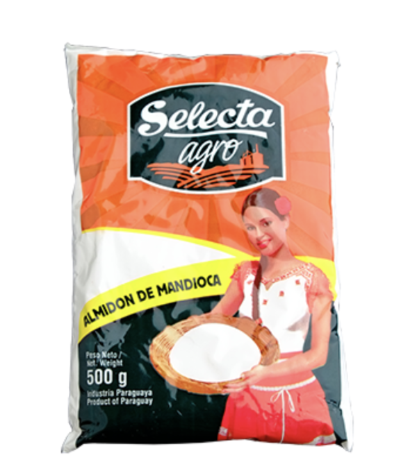 Almidón de Yuca mandioca tapioca SELECTA 500gr