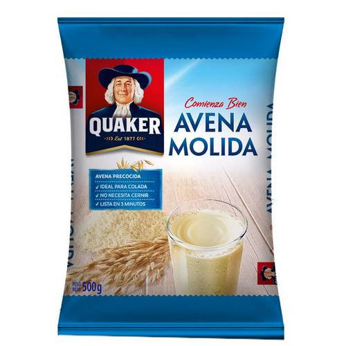 Avena molida instantánea Quaker 500 g