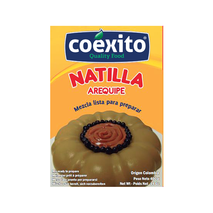 Natilla con Arequipe 400 gr | Coexito | El Dulzor que Buscas
