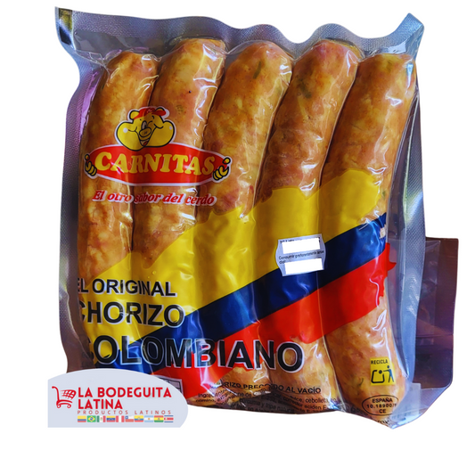 Chorizo Colombiano de cerdo 5 unidades (500g)