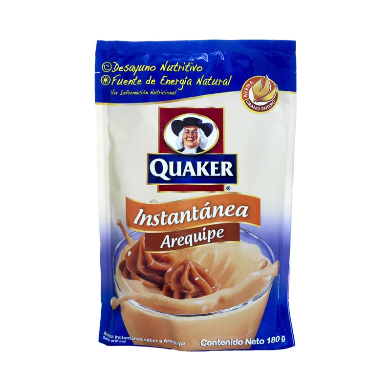 Avena Instantanea Arequipe Quaker 300 gr