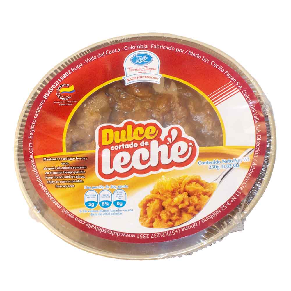 Dulce cortado de Leche 250 gr