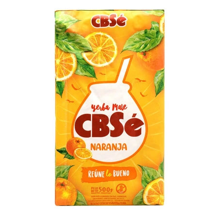 Yerba Mate CBSé Naranja 500gr