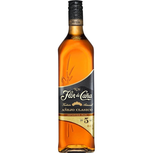 Ron Flor de caña Añejo Clásico 5 años
